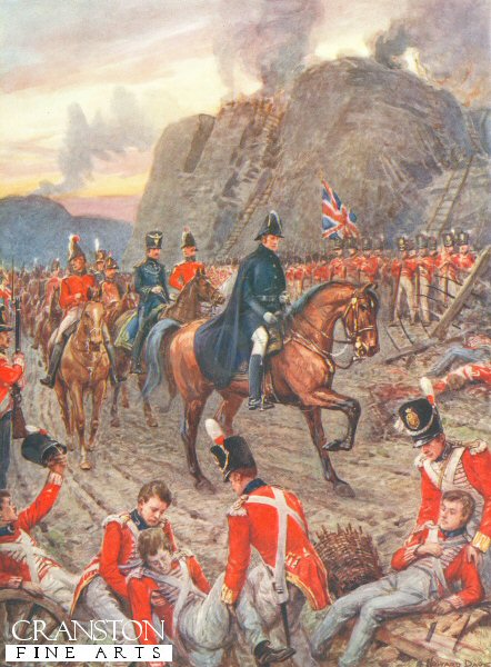 The Duke of Wellington at the Siege of Badajos by Howard Davie (P)