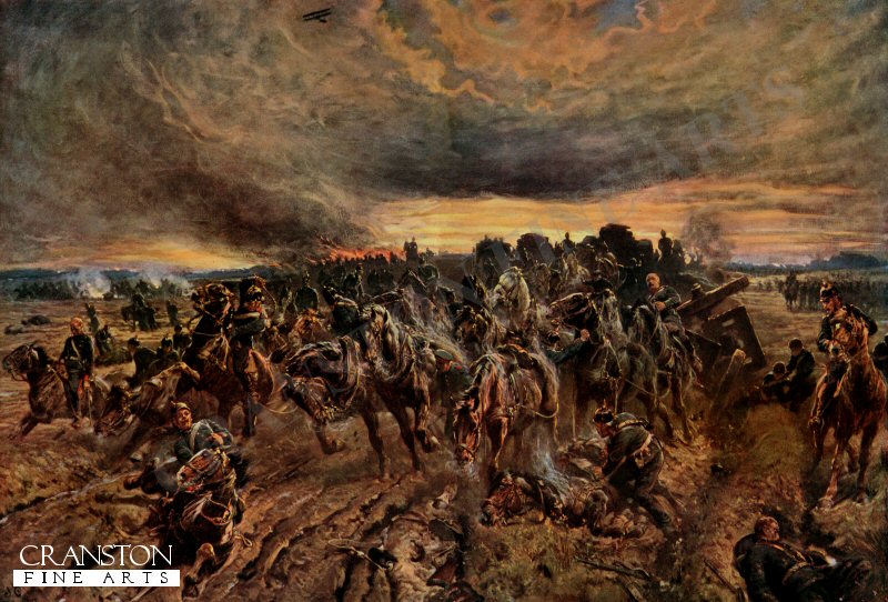 The German Retreat from the Marne, September, 1914 by John Charlton