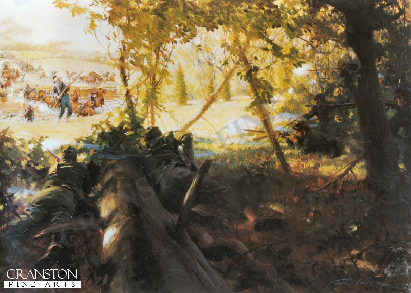 Berdan's Sharpshooters by Tom Lovell.