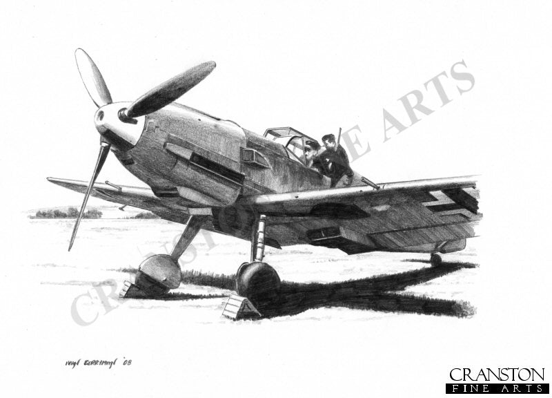 Bf109E of III./JG2 - Summer 1940 by Ivan Berryman. (AP)