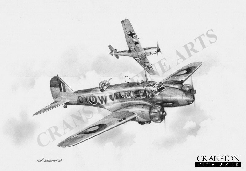 Coastal Command - Avro Anson Mk.I by Ivan Berryman. (AP)