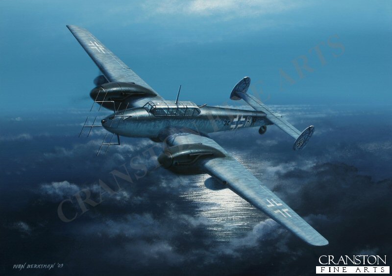 Messerschmitt Bf.110G4b/R3 by Ivan Berryman. (GS)