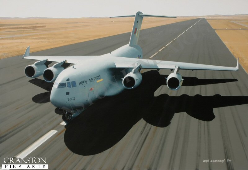 Globemaster III by Ivan Berryman. (AP)