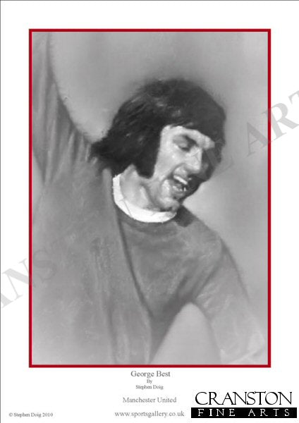 George Best - Manchester United by Stephen Doig.
