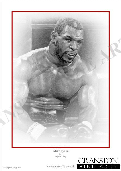 Mike Tyson by Stephen Doig.