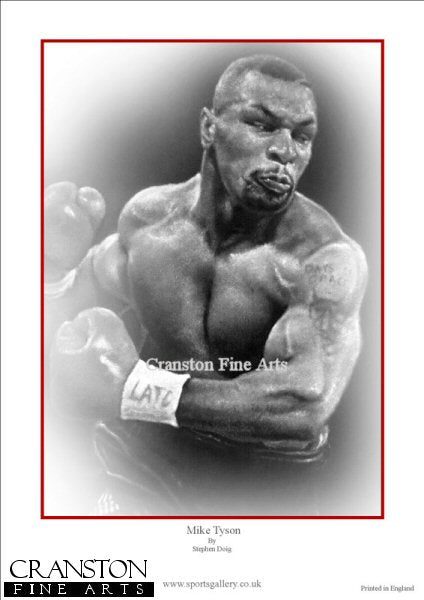Mike Tyson by Stephen Doig.
