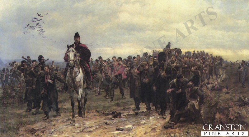 Return from Inkerman by Lady Elizabeth Butler. (GL)