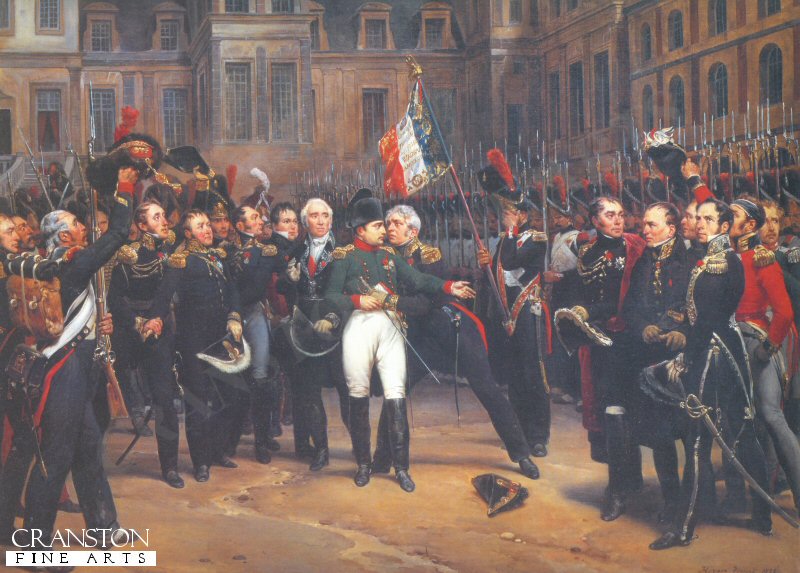 Les Adieux de Fontainebleau by Horace Vernet (GS)