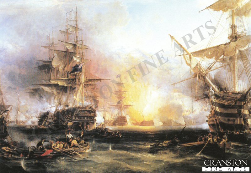 Bombardment of Algiers by George Chambers.