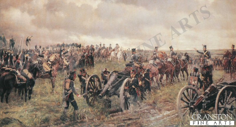 Napoleons Last Inspection Before Waterloo by J P Beadle (GS)