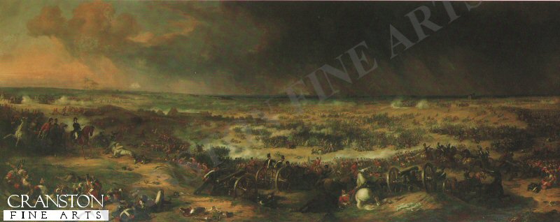 The Battle of Waterloo at 8p.m. by Sir William Allen.