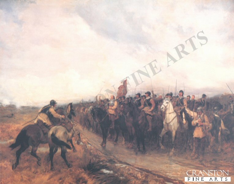 Cromwell at Dunbar by Andrew Carrick Gow.