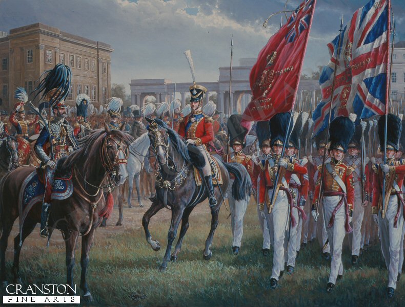 March Past of the Grenadier Guards by Mark Churms. (AP)