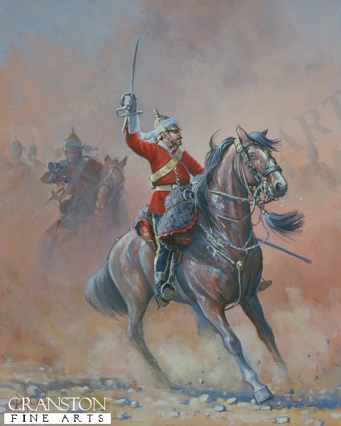 2nd Dragoon Guards Officer by Mark Churms. (AP)