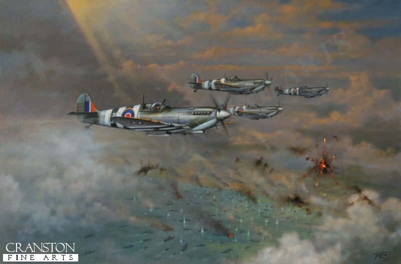 Normandy Beach Head Patrol by Geoff Lea (P)