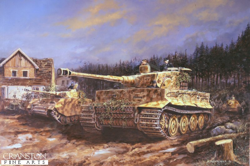Kerscher's Defence of Neuhauser Forest by David Pentland. (AP)