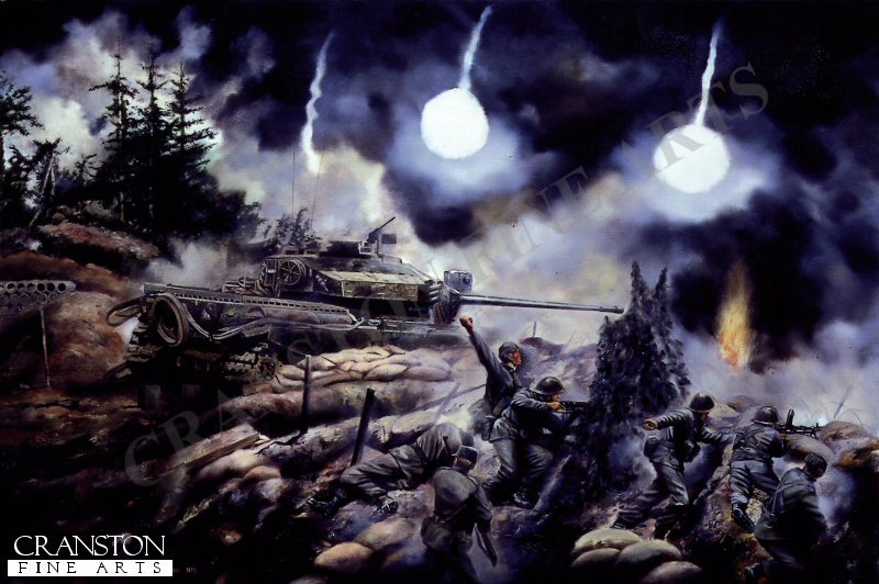 Battle of the Hook, Korea by David Rowlands. (B)