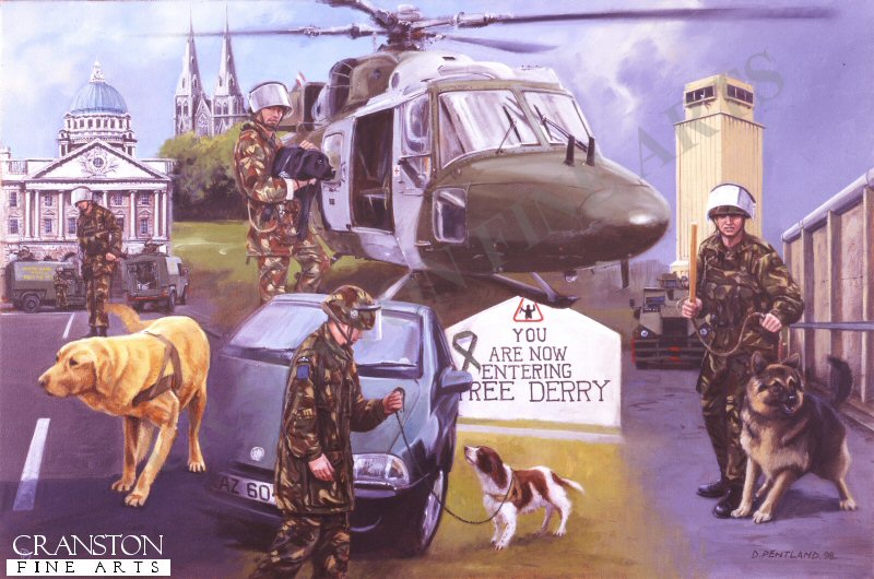 Search and Secure, Army Dog Unit by David Pentland. (GL)