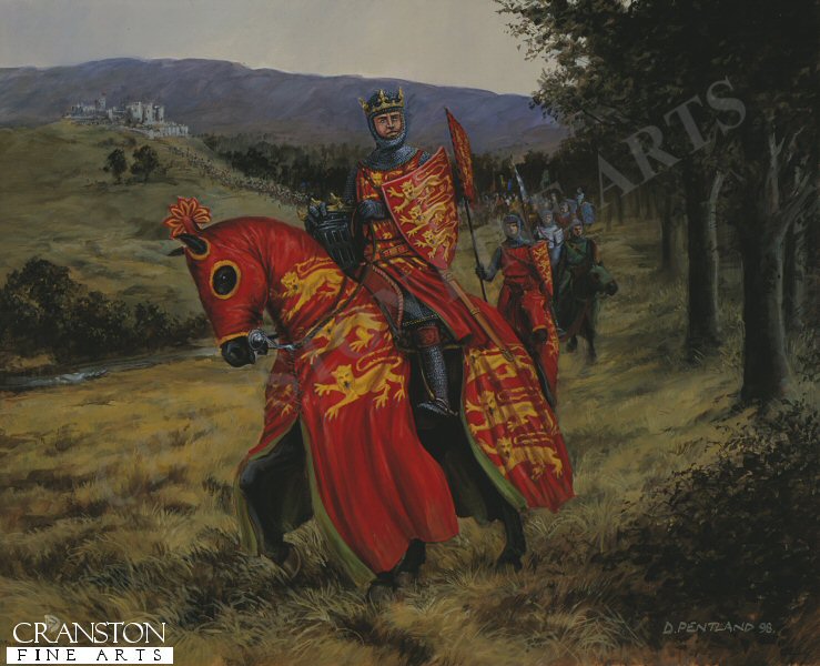 Edward the 1st in Wales by David Pentland. (AP)