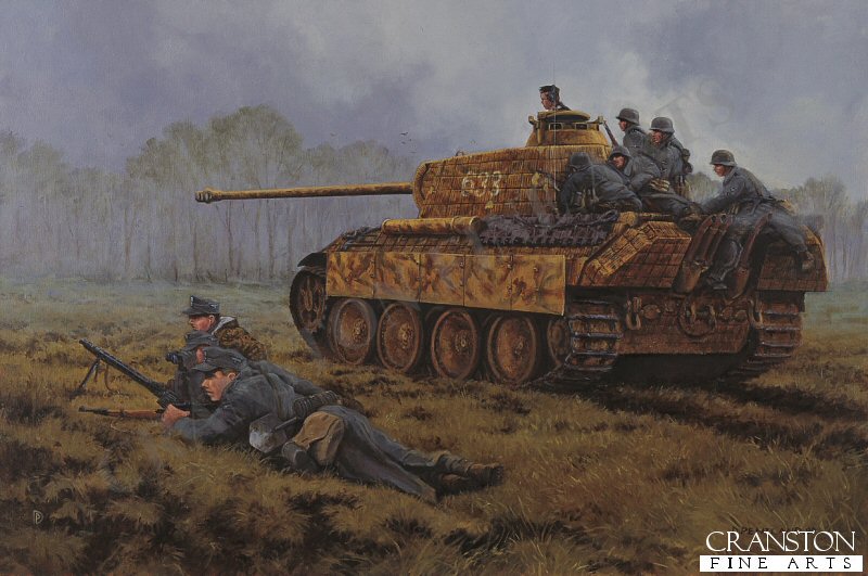 Fight for Kowel, Poland, March/April 1944 by David Pentland. (AP)