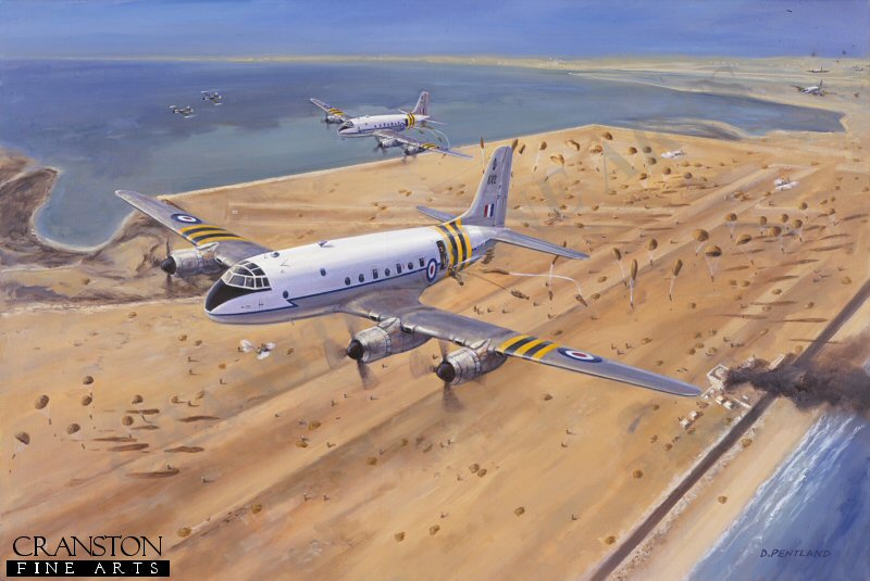 Suez Drop, 5th November 1956 by David Pentland. (GS)