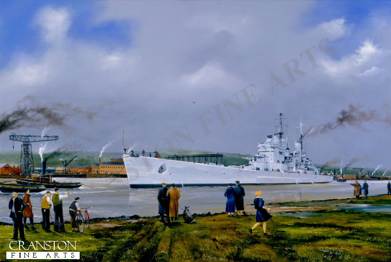 HMS Vanguard, Away the Vanguard by Randall Wilson (GL)