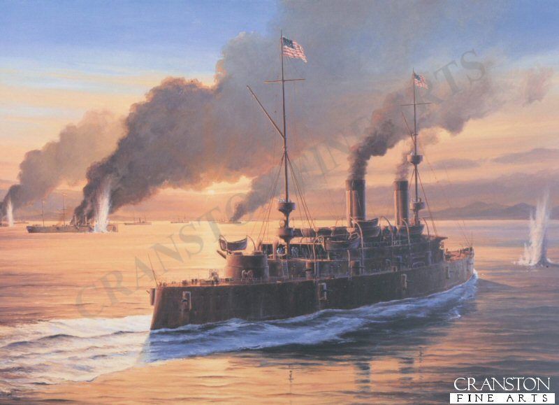 The Battle of Manila Bay by Anthony Saunders. (PC)
