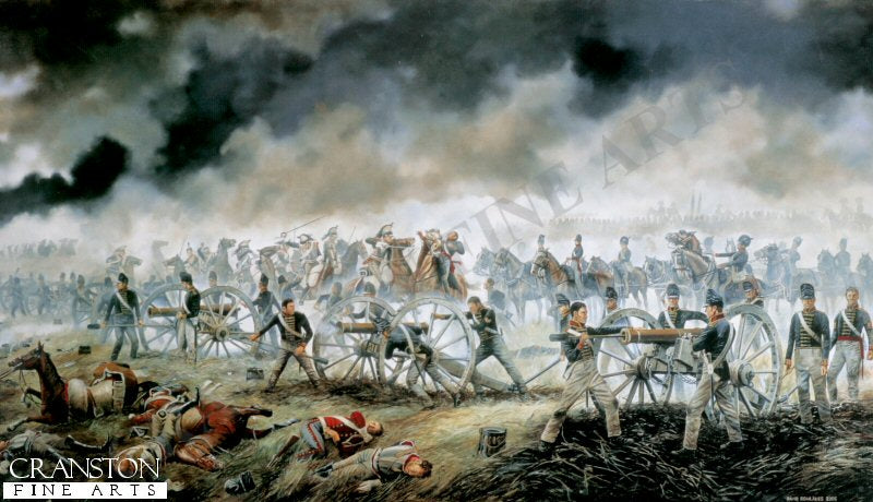 The Battle of Waterloo by David Rowlands. (AP)