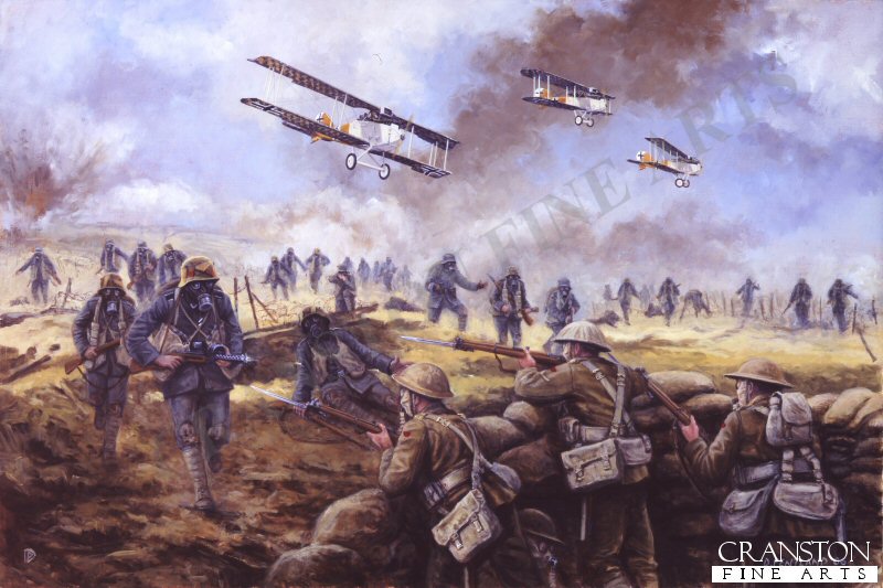 The Kaisers Battle, Operation Michael, France, 21st March 1918 by David Pentland. (APB)