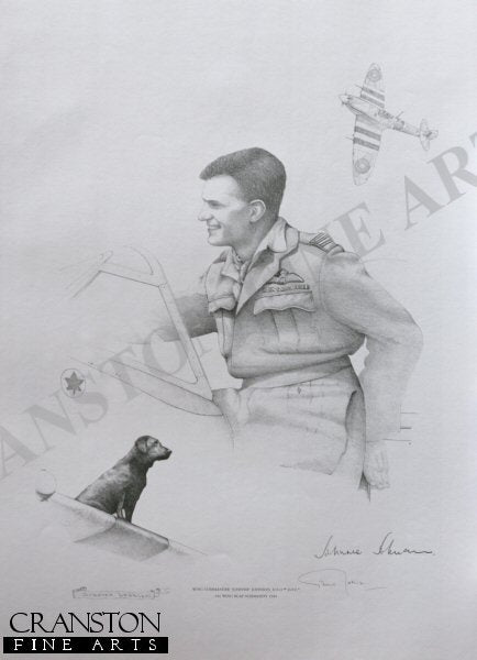Wing Commander Johnnie Johnson DSO**, DFC* by Graeme Lothian. (AP)