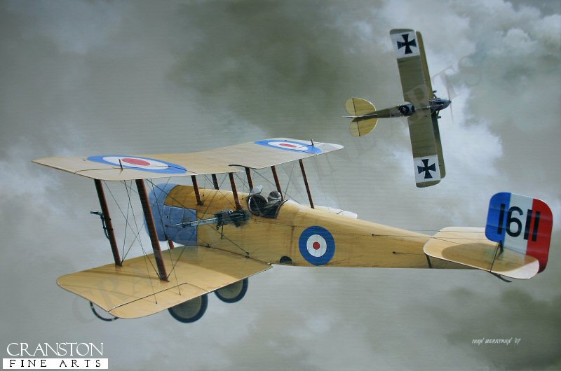Lanoe G Hawker by Ivan Berryman. (APB)