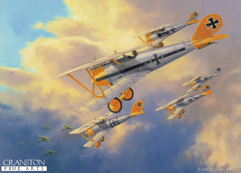 Jasta 10, Northern France Early September 1917 by David Pentland. (PC)