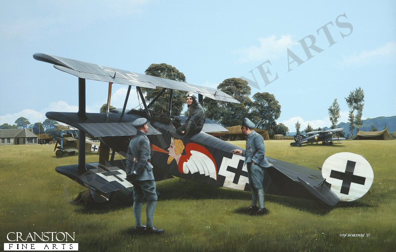 Leutnant Josef Jacobs by Ivan Berryman. (GL)