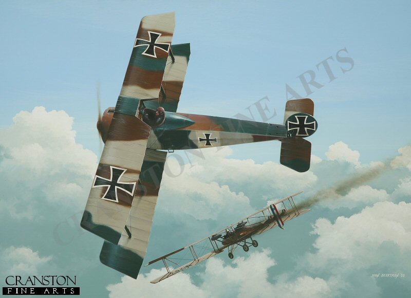 Oberleutnant Otto Kissenberth by Ivan Berryman. (PC)