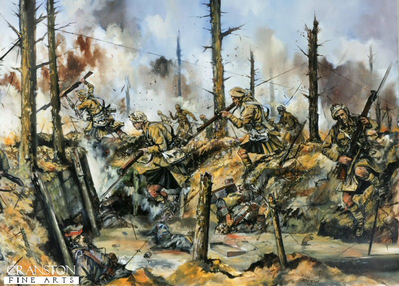 Remember that you are Scottish! Aubers Ridge, 9th May 1915 by Jason Askew. (PC)