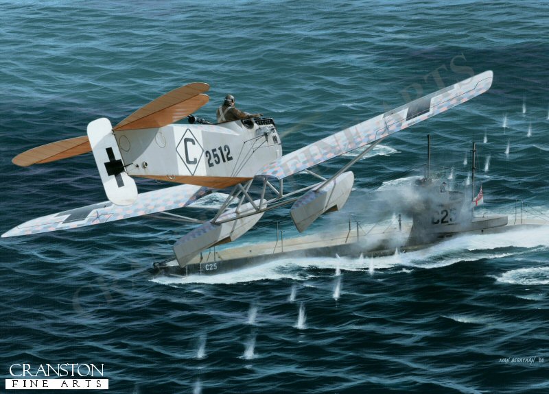 Kapitanleutnant zur See Friedrich Christiansen by Ivan Berryman. (PC)