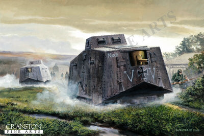 The New War Elephants, Cachy, France 24th April 1918 by David Pentland. (RM)