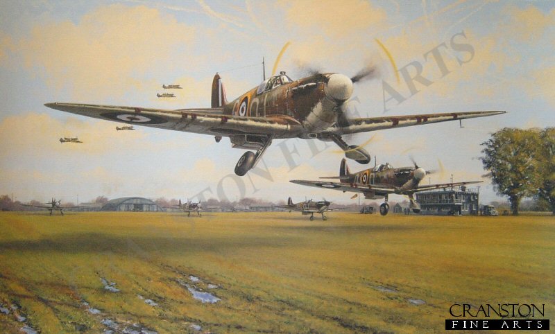 Spitfire Scramble by Philip West. (AP)