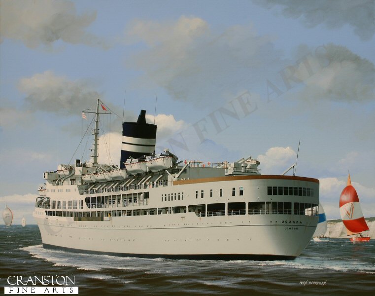 SS Uganda by Ivan Berryman. (AP)