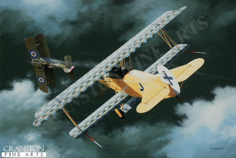 Oberleutnant Erich Lowenhardt by Ivan Berryman. (APB)