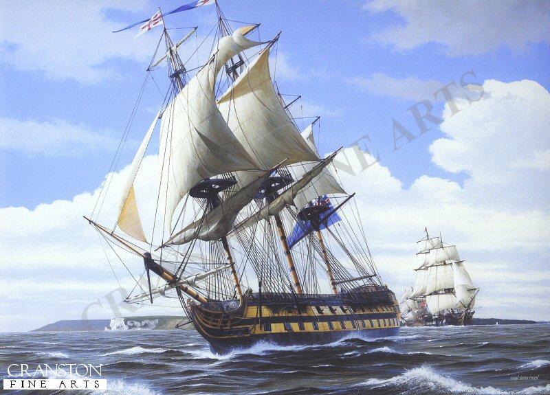 HMS Vanguard by Ivan Berryman. (AP)