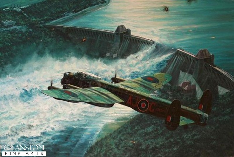Low Pass Over the Möhne Dam by Anthony Saunders. (RM)