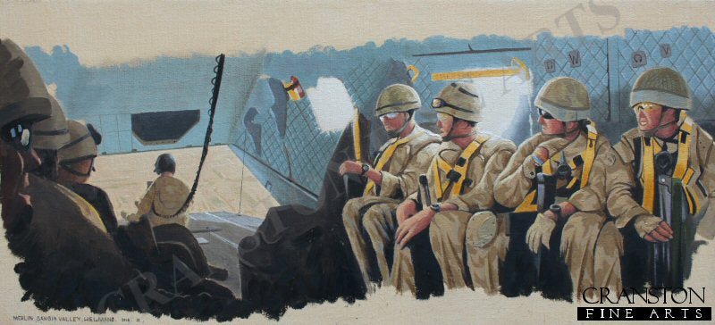 Soldiers Over Helmand by Graeme Lothian. (AP)