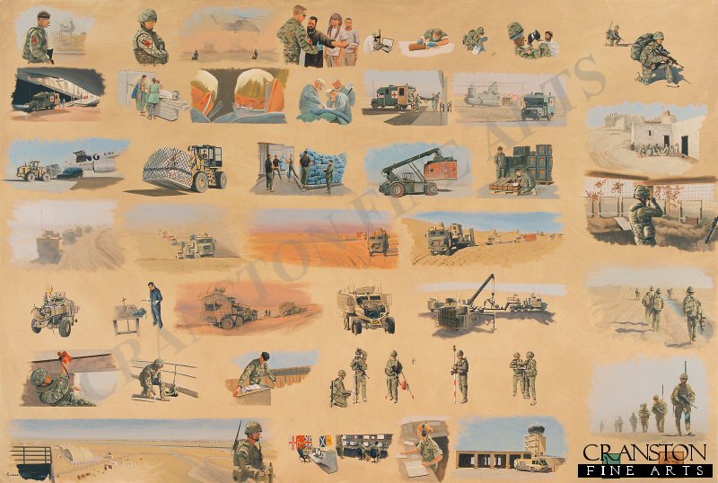 101 Logistic Brigade by Graeme Lothian. (GS)