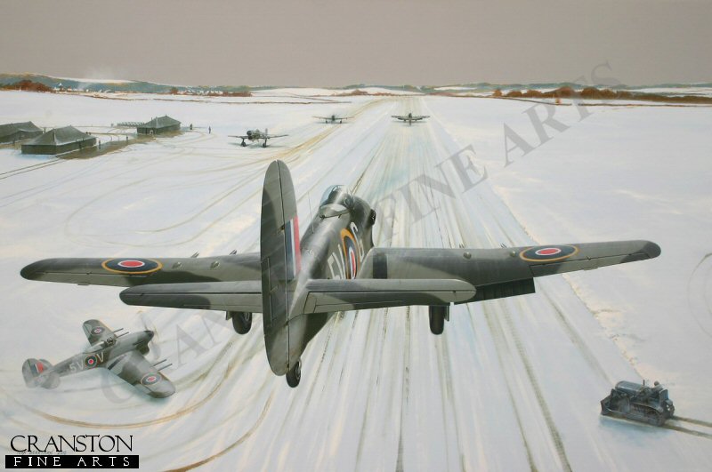 Snowbound - Tribute to No.439 Sqn RCAF by Ivan Berryman. (GS)