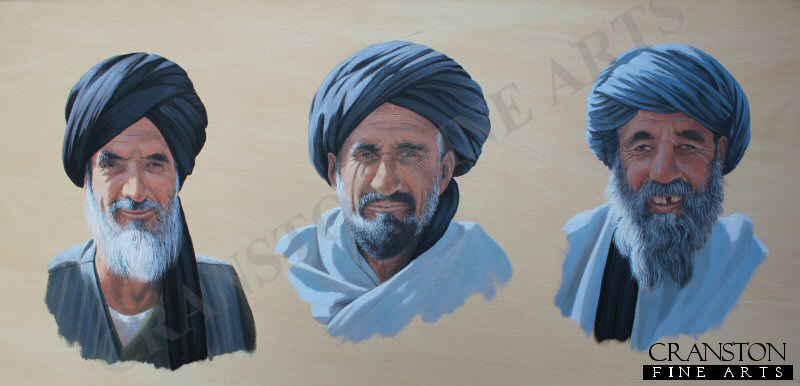 Helmand Faces by Graeme Lothian. (GL)