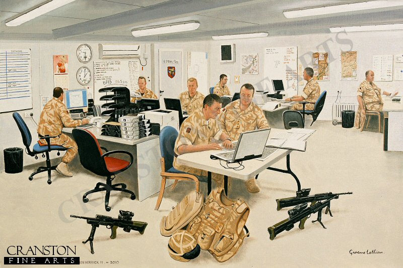 63 Works Group Royal Engineers by Graeme Lothian. (GS)