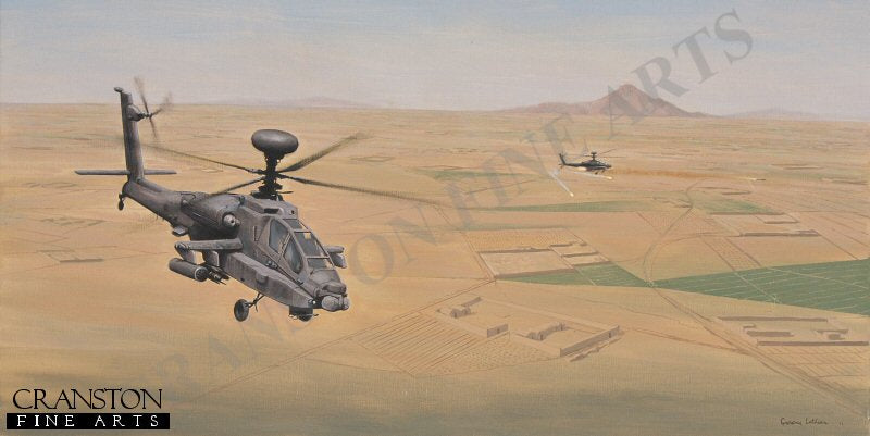 Apaches over Helmand by Graeme Lothian. (AP)