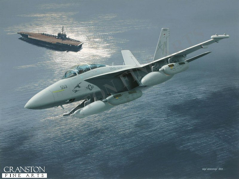 EA-18G Growler by Ivan Berryman. (AP)