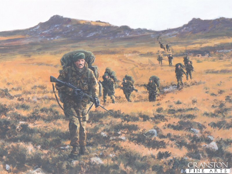 Yomping by David Pentland. (AP)